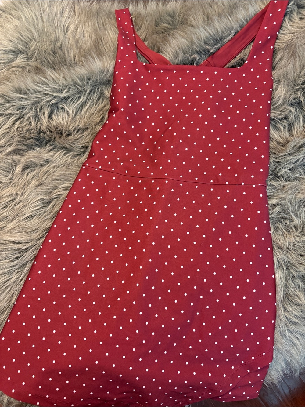 Red Polka Dot Active Dress